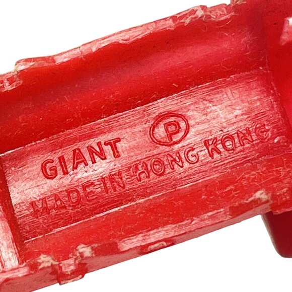 Toy Train Cars Plastic Giant Hong Kong Miniature Engine Coal Green Red Blue - Picture 12 of 16